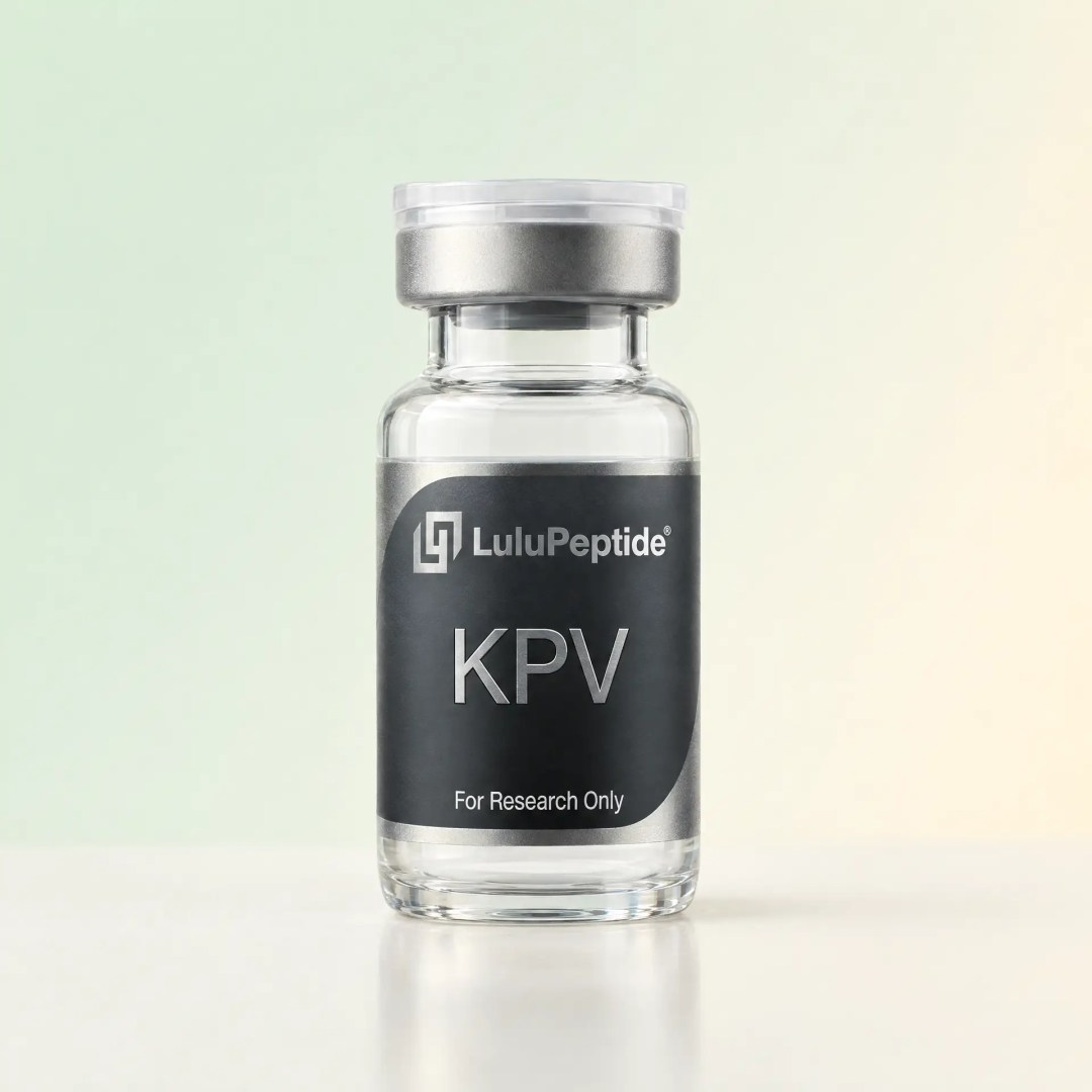 KPV 10mg research peptide vial | LuLu Peptides